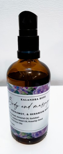 Kalandra Rose Massage and Body Oil
